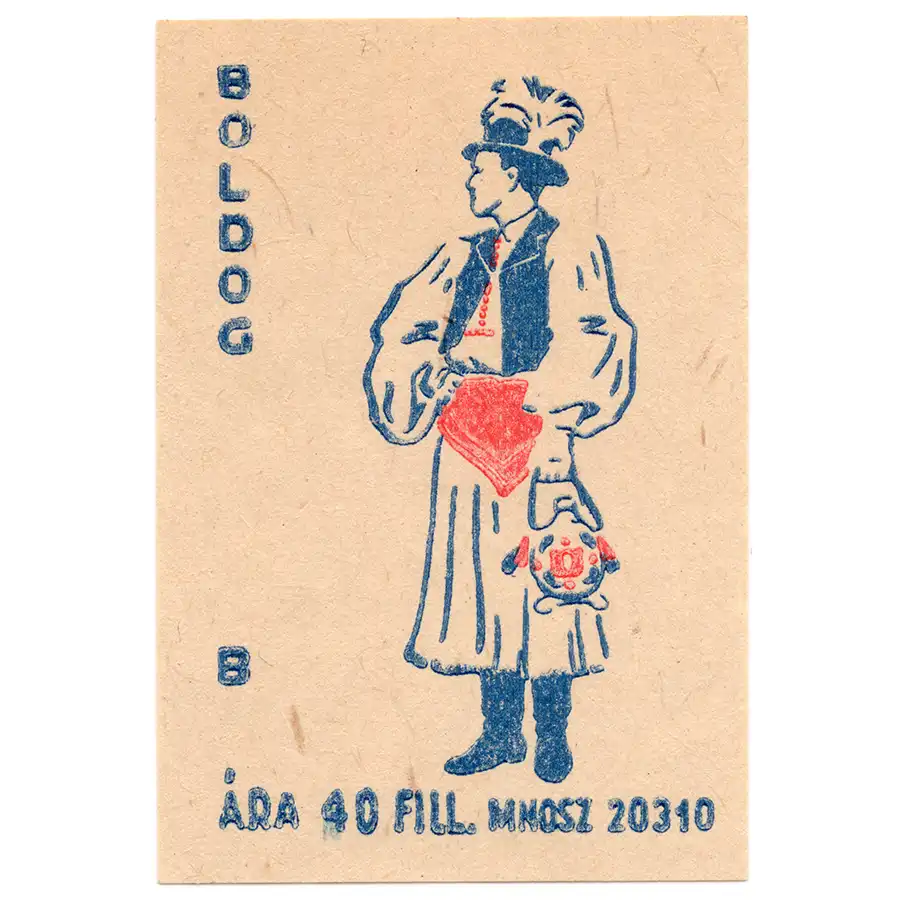 hungary-matchbox-labels-154 Hungary Traditional costume