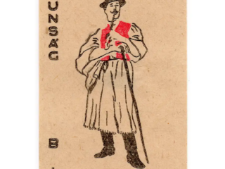 Kuns&aacute;g man's folk costume