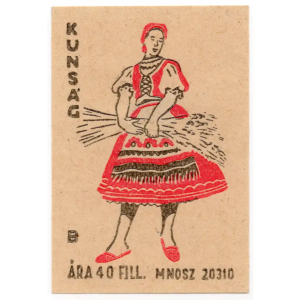 Kunság woman&#039;s folk costume