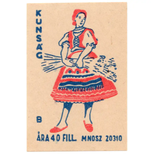 Kunság woman&#039;s folk costume