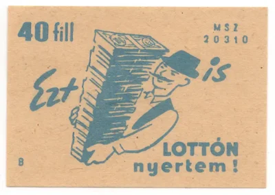 Hungarian Lottery: A Chronicle of Change (1950-1970) - Hungary - Lottery