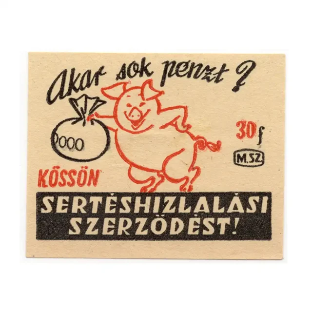 Pig fattening contract!