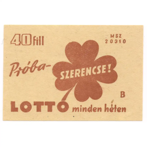 Try your luck! LOTTO every week