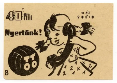 Hungarian Lottery: A Chronicle of Change (1950-1970) - Hungary - Lottery