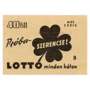 Try your luck! LOTTO every week