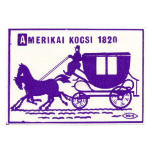 Carriages - American car 1820