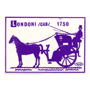 Carriages - London cab 1750