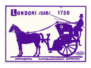 Carriages - London cab 1750