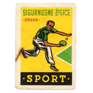 Jugoslavia Sports and Leasure - Matchbox Labels