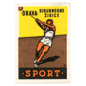 Jugoslavia Sports and Leasure - Matchbox Labels