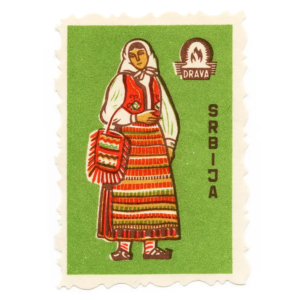 Yugoslavia - Srbija Folk Costume