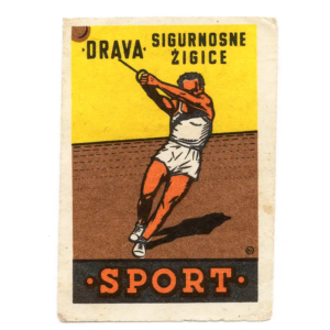 Jugoslavia Sports and Leasure - Matchbox Labels