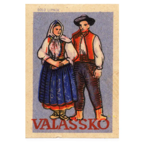 Traditional Folk Costu,e of Valašsko (aka Wallachia), the region in the eastern part of the Czech Republic