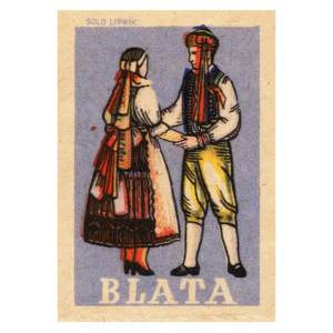 TRaditional Folk Costume of Blata region in the Czech Republic known for its ponds and lakes
