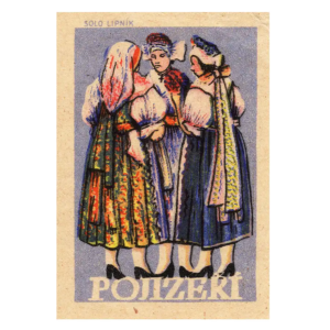 Traditional Folk costume of Pojizeří, the region, surrounding the Jizera River, is in the Czech Republic