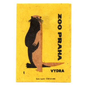 Prague Zoo - Czechoslovak Matchbox Labels