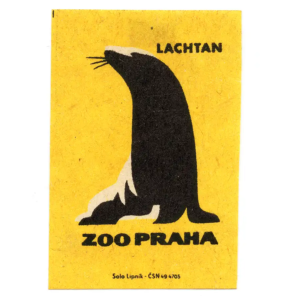 Prague Zoo - Czechoslovak Matchbox Labels