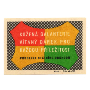 Czechoslovak Ads - Fashion Goods