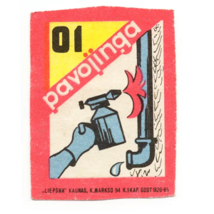 Lithuanian Fire Safety - Do not play with fire