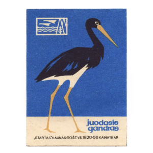 Lithuanian Birds - Lithuania Matchbox Labels