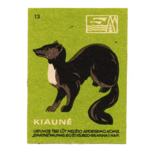 Lithuanian forest animals