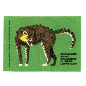 Lithuania Matchbox Labels - Kaunas Tadas Ivanauskas Museum of Zoology
