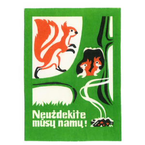 Lithuanian Fire Safety - Do not play with fire