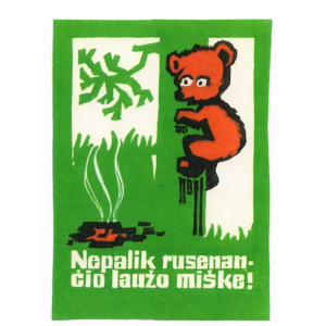 Lithuanian Fire Safety - Do not play with fire