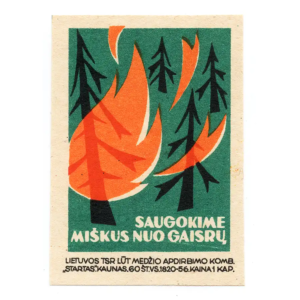 Lithuanian Fire Safety - Do not play with fire