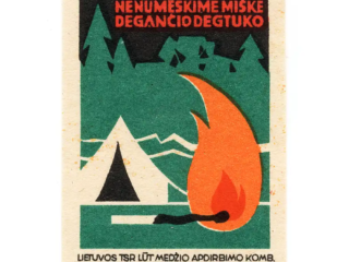 Lithuanian Fire Safety - Do not play with fire