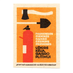 Lithuanian Fire Safety - Do not play with fire