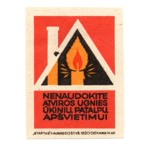 Lithuanian Fire Safety - Do not play with fire