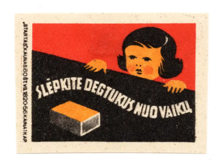 Lithuanian Fire Safety - Do not play with fire