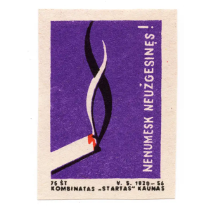 Lithuanian Fire Safety - Do not play with fire