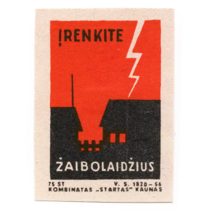 Lithuanian Fire Safety - Do not play with fire