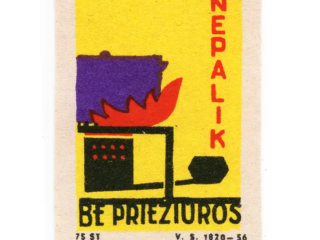 Lithuanian Fire Safety - Do not play with fire