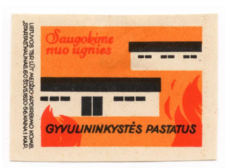 Lithuanian Fire Safety - Do not play with fire