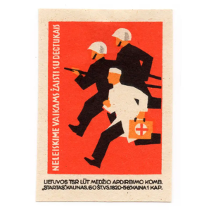 Lithuanian Fire Safety - Do not play with fire