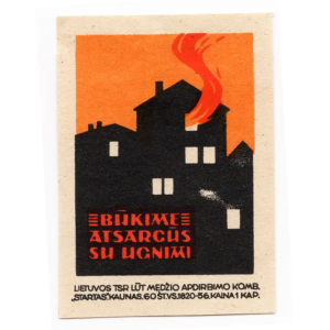 Lithuanian Fire Safety - Do not play with fire