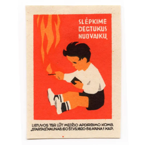 Lithuanian Fire Safety - Do not play with fire