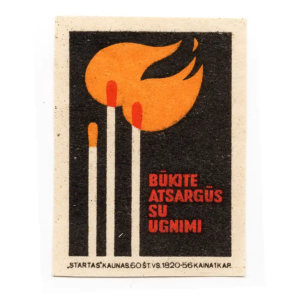 Lithuanian Fire Safety - Do not play with fire
