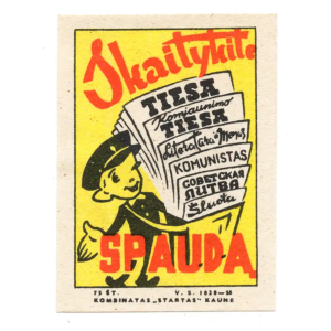 Lithianian Advertisements - Read newspapers