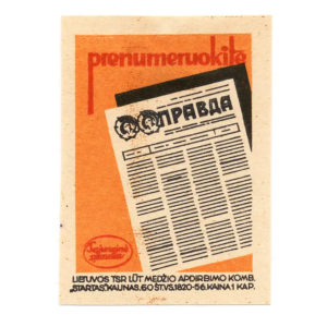 Lithianian Advertisements - Truth newspaper