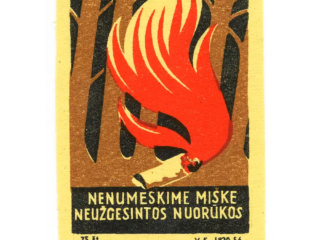 Lithuanian Fire Safety - Do not play with fire