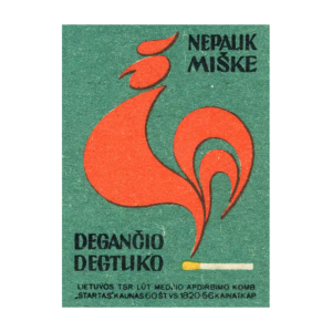 Lithuanian Fire Safety - Do not play with fire