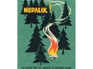 Lithuanian Fire Safety - Do not play with fire