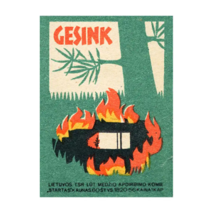 Lithuanian Fire Safety - Do not play with fire