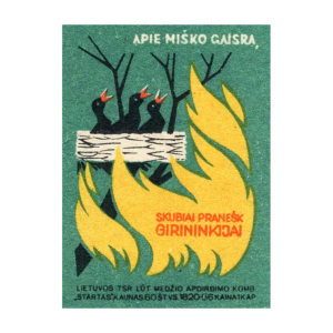 Lithuanian Fire Safety - Do not play with fire