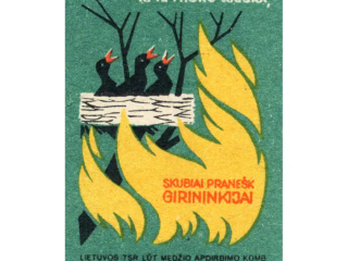 Lithuanian Fire Safety - Do not play with fire