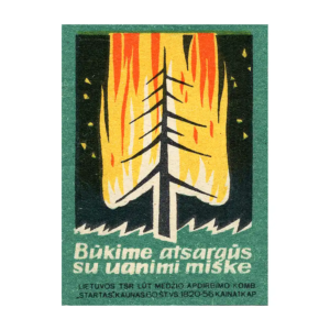Lithuanian Fire Safety - Do not play with fire